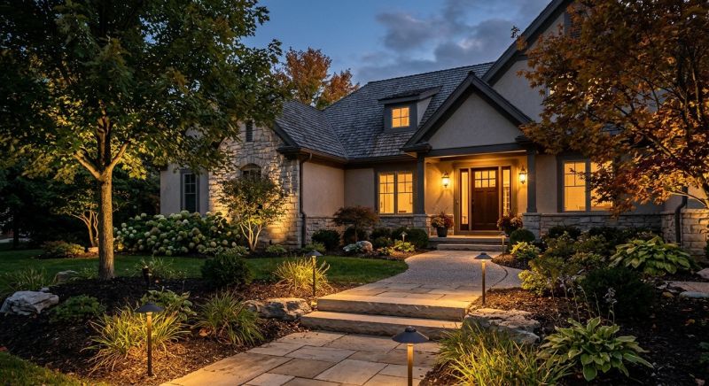 Driveway Lighting Installation in Heber City, UT