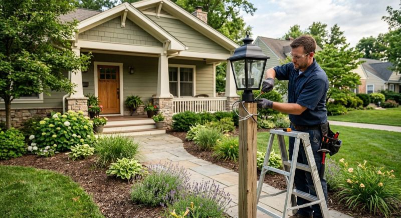 Low Voltage Lighting Service in Overland Park, KS