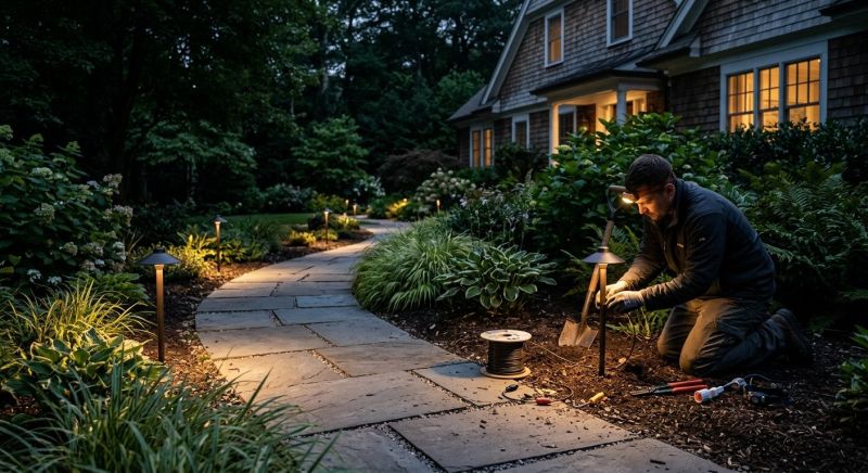 Outdoor Lighting Installation in Heber City, UT
